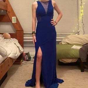 Blue Prom Dress